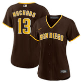 Manny Machado San Diego Padres Women's Road Replica Player Jersey - Brown | Nike