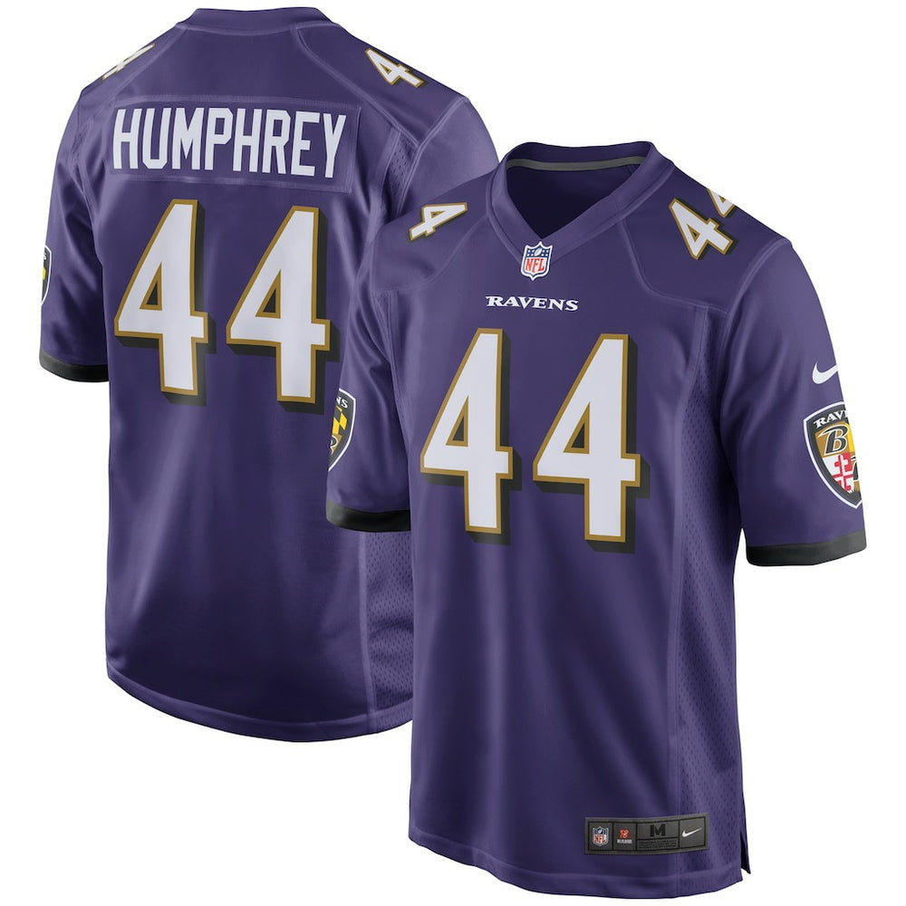 NFL Baltimore Ravens Marlon Humphrey Player Game Jersey
