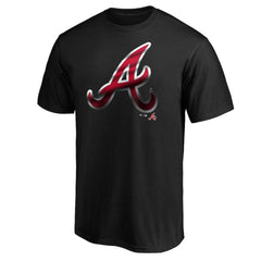Atlanta Braves Midnight Mascot T-Shirt - Black