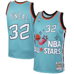 Shaquille O'Neal Eastern Conference 1996 All-Star Hardwood Classics Swingman Jersey - Teal | Mitchell & Ness shop