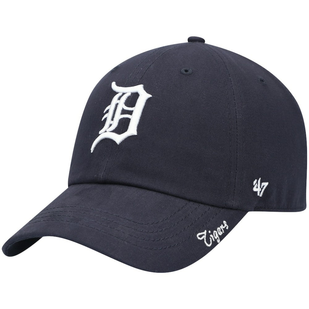 Detroit Tigers Women's Team Miata Clean Up Adjustable Hat - Navy | 47 brand