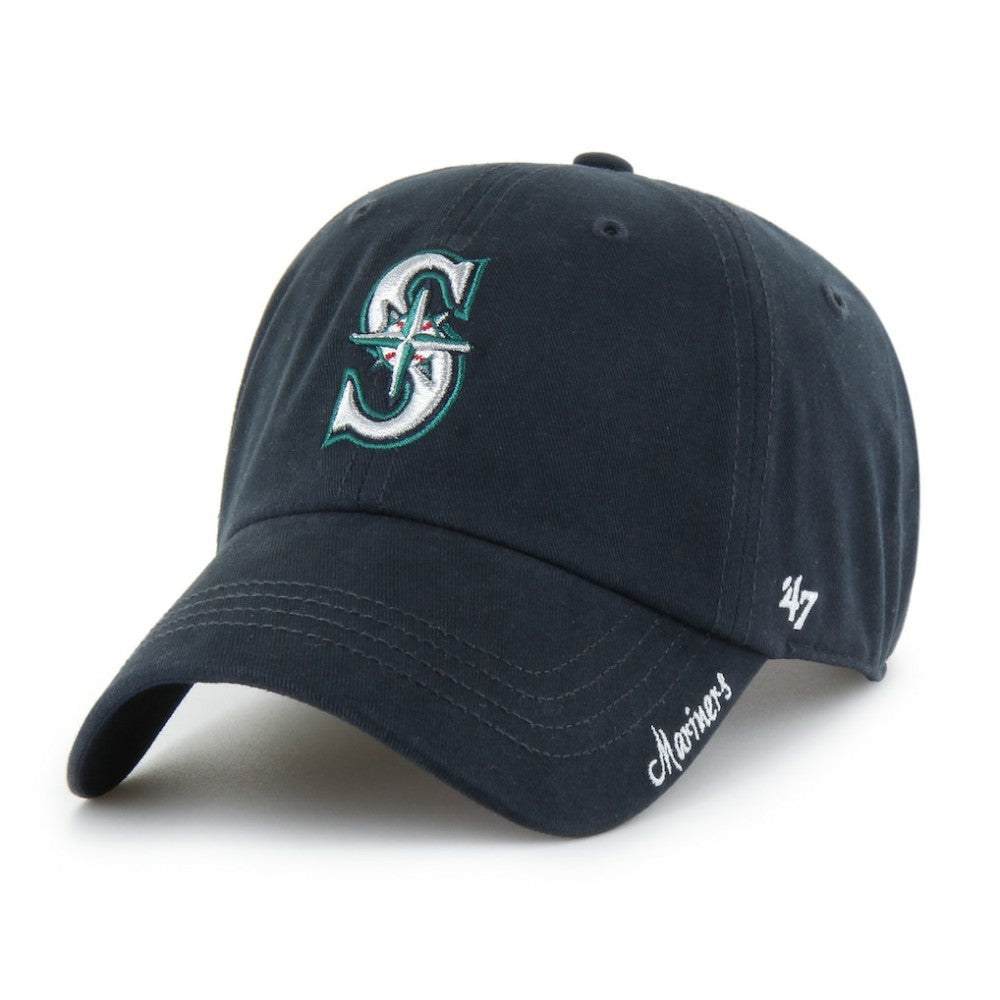 Seattle Mariners Women's Team Miata Clean Up Adjustable Hat - Navy | 47 brand
