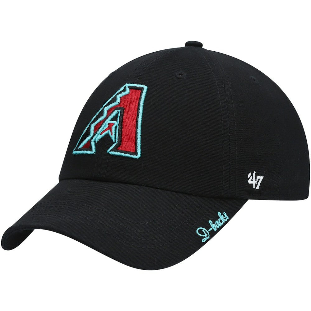 Arizona Diamondbacks Women's Team Miata Clean Up Adjustable Hat - Black | 47 brand