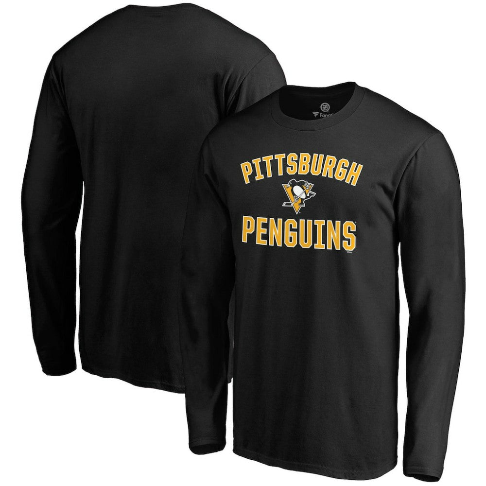 Pittsburgh Penguins Fanatics Team Victory Arch Long Sleeve T-Shirt