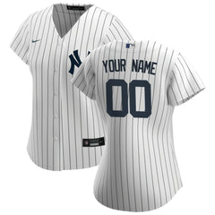 New York Yankees Women's Home Replica Custom Jersey - White | Nike
