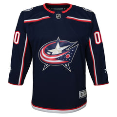 Columbus Blue Jackets Youth Home Premier Custom Jersey
