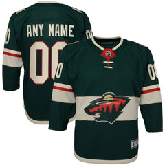 Minnesota Wild Youth Home Premier Custom Jersey