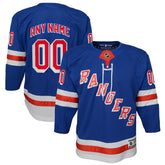New York Rangers Youth Home Premier Custom Jersey