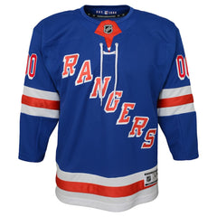 New York Rangers Youth Home Premier Custom Jersey