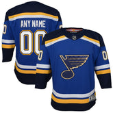 St. Louis Blues Youth Home Premier Custom Jersey
