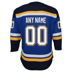 St. Louis Blues Youth Home Premier Custom Jersey