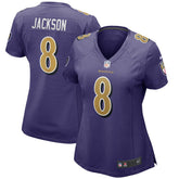 NFL Baltimore Ravens Lamar Jackson Women's Alternate Game Player Jersey