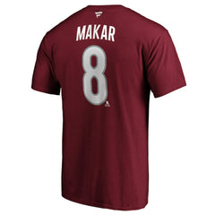 Cale Makar Colorado Avalanche Fanatics Authentic Stack Player Name & Number T-Shirt
