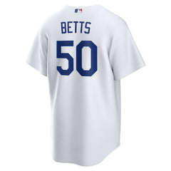 Mookie Betts Los Angeles Dodgers Home Replica Player Name Jersey - White | Nike