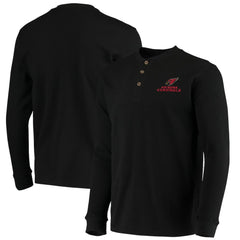 NFL Arizona Cardinals Dunbrooke Logo Maverick Thermal Henley Long Sleeve T-Shirt