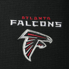 NFL Atlanta Falcons Dunbrooke Logo Maverick Thermal Henley Long Sleeve T-Shirt