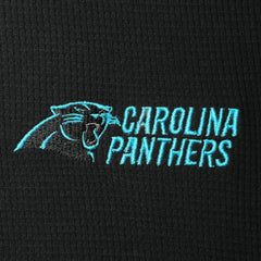 NFL Carolina Panthers Dunbrooke Logo Maverick Thermal Henley Long Sleeve T-Shirt
