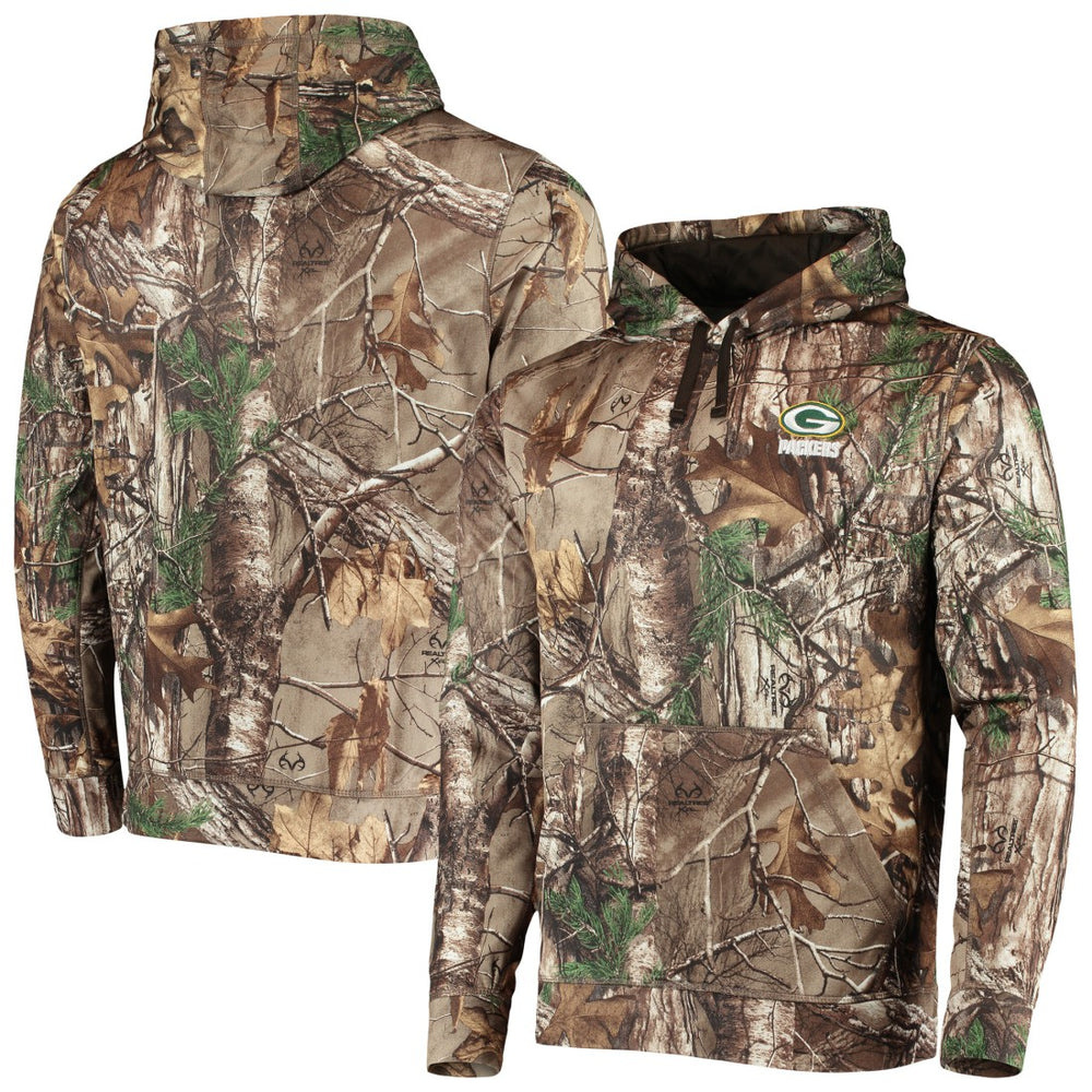 NFL Green Bay Packers Dunbrooke Circle Tech Fleece Pullover Hoodie