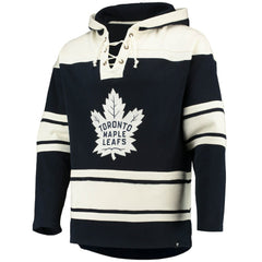 Auston Matthews Toronto Maple Leafs '47 Player Name & Number Lacer Pullover Hoodie