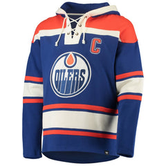 Wayne Gretzky Edmonton Oilers '47 Retired Player Name & Number Lacer Pullover Hoodie