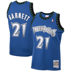 Kevin Garnett Minnesota Timberwolves 2003/04 Hardwood Classics Swingman Jersey - Blue | Mitchell & Ness discount