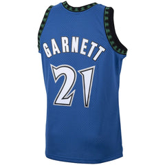 Kevin Garnett Minnesota Timberwolves 2003/04 Hardwood Classics Swingman Jersey - Blue | Mitchell & Ness discount