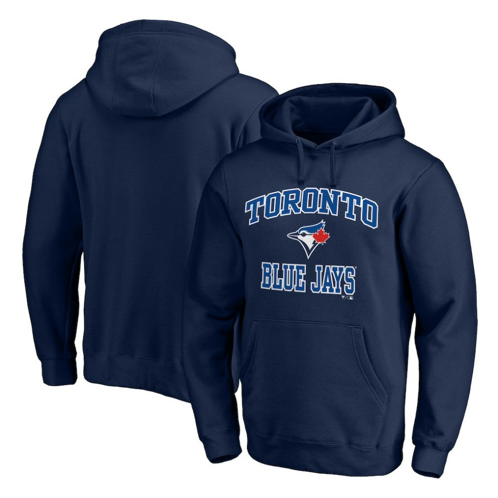 Toronto Blue Jays MTO Label Heart & Soul Pullover Hoodie - Navy