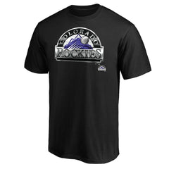 Colorado Rockies Midnight Mascot T-Shirt - Black