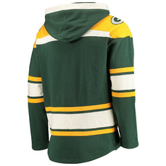 NFL Green Bay Packers '47 Lacer V-Neck Pullover Hoodie