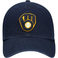 Milwaukee Brewers Clean Up Adjustable Hat - Navy | 47 brand
