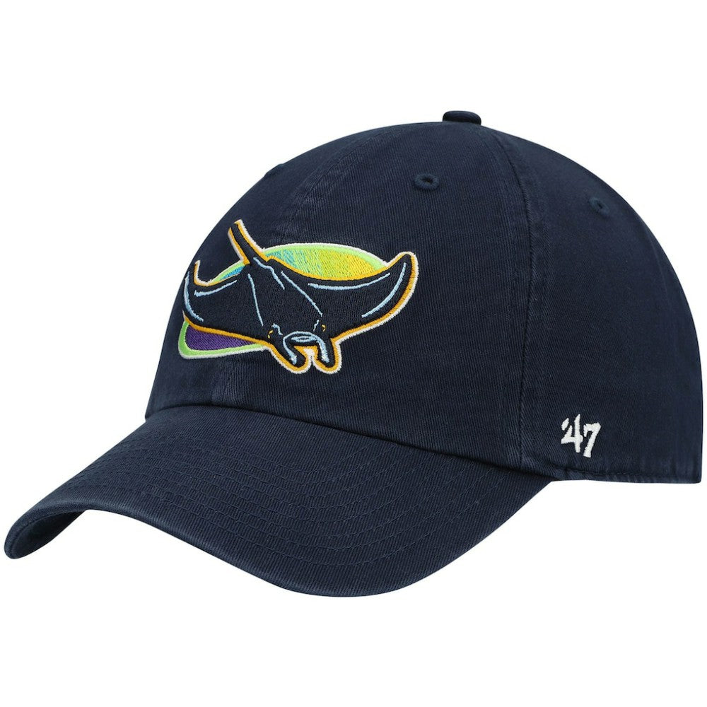 Tampa Bay Rays Clean Up Adjustable Hat - Navy | 47 brand