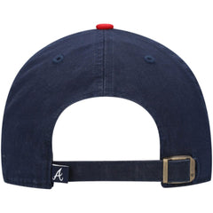 Atlanta Braves Clean Up Adjustable Hat - Navy | 47 brand