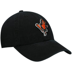 Baltimore Orioles Logo Cooperstown Collection Clean Up Adjustable Hat - Black | 47 brand