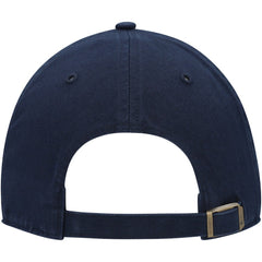 San Diego Padres Logo Cooperstown Collection Clean Up Adjustable Hat - Navy | 47 brand