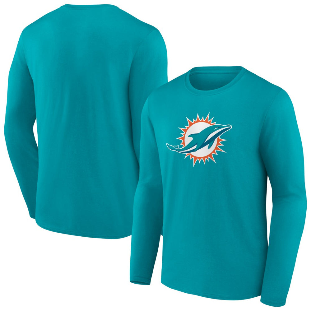 NFL Miami Dolphins Primary Team Logo Long Sleeve T-Shirt