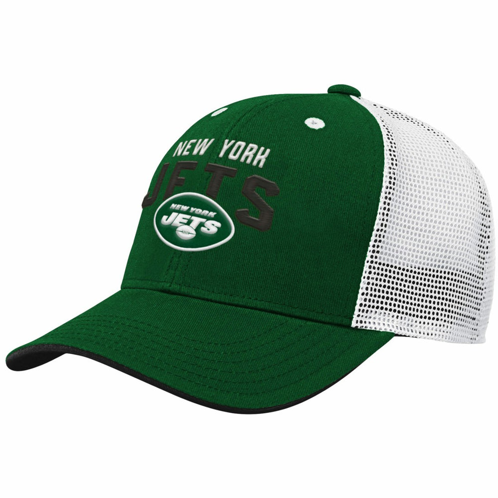 NFL New York Jets Youth Core Lockup Adjustable Hat