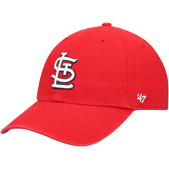 St. Louis Cardinals Heritage Clean Up Adjustable Hat - Red | 47 brand