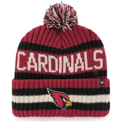 NFL Arizona Cardinals '47 Bering Cuffed Knit Hat with Pom