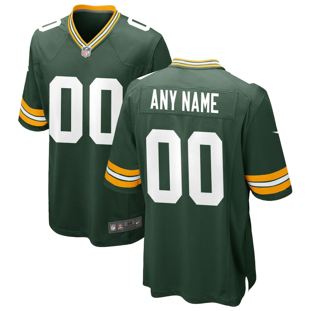 NFL Green Bay Packers Custom Game Jersey