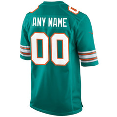 NFL Miami Dolphins Alternate Custom Game Jersey