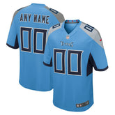NFL Tennessee Titans Alternate Custom Game Jersey