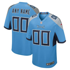 NFL Tennessee Titans Alternate Custom Game Jersey