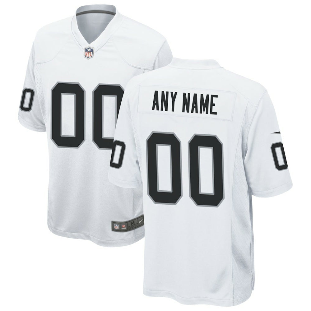 NFL Las Vegas Raiders Custom Game Jersey