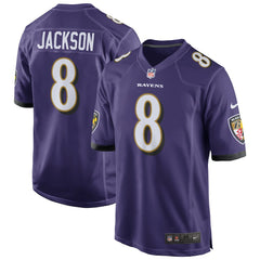 NFL Baltimore Ravens Lamar Jackson Game Jersey