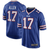 NFL Buffalo Bills Josh Allen Team Game Player Jersey
