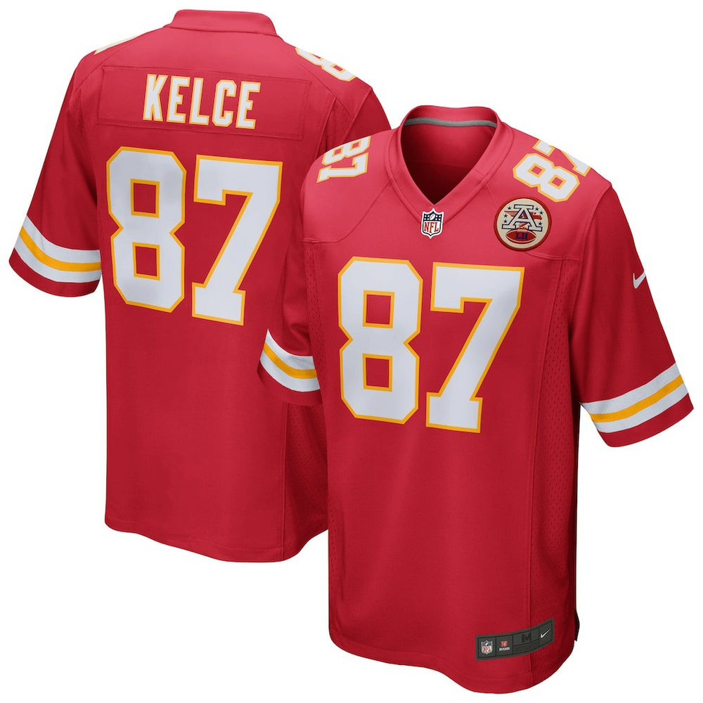 NFL Kansas City Chiefs Travis Kelce Game Jersey