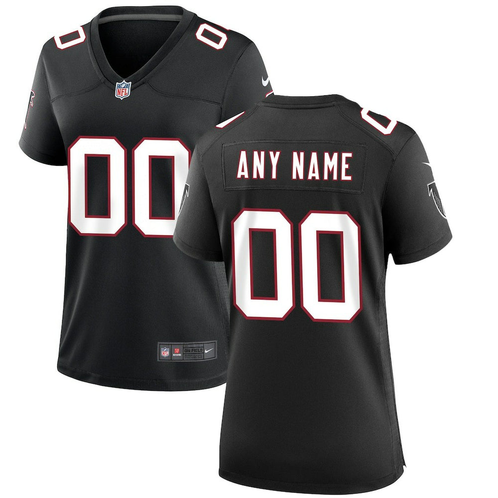 NFL Atlanta Falcons Women's Throwback Custom Game Jersey