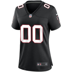 NFL Atlanta Falcons Women's Throwback Custom Game Jersey