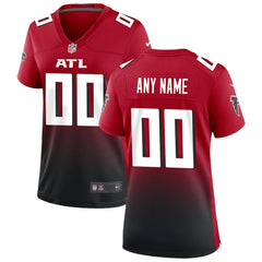 NFL Atlanta Falcons Women's Alternate Custom Game Jersey