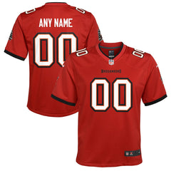 NFL Tampa Bay Buccaneers Youth Custom Game Jersey